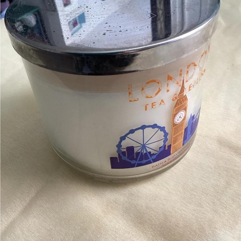 Bath & Body Works London Tea & Lemon Candle New
